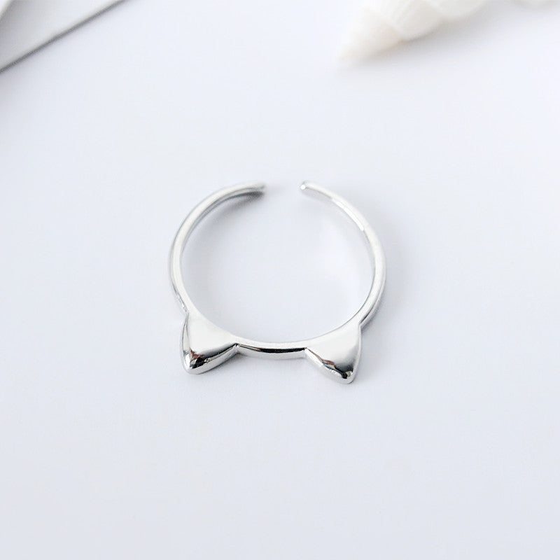 Cat ear ring